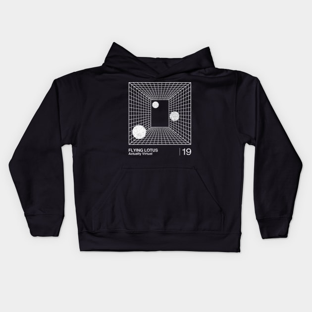 Flying Lotus / Minimalist Graphic Artwork Fan Design Kids Hoodie by saudade